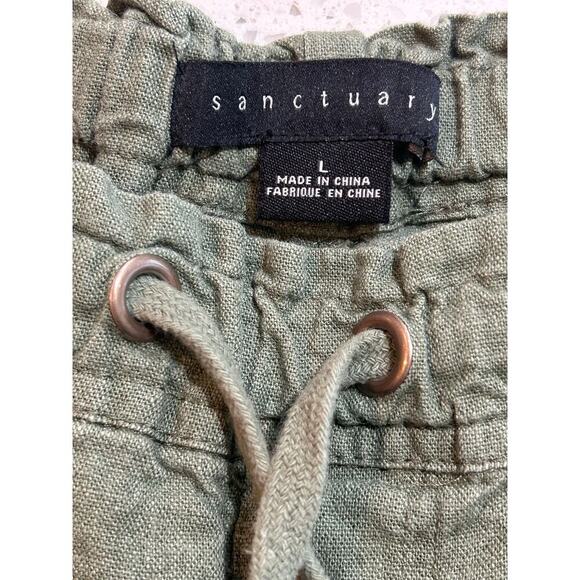 SANTUARY OLIVE GREEN JOGGERS WOMENS LARGE - Picture 5 of 6